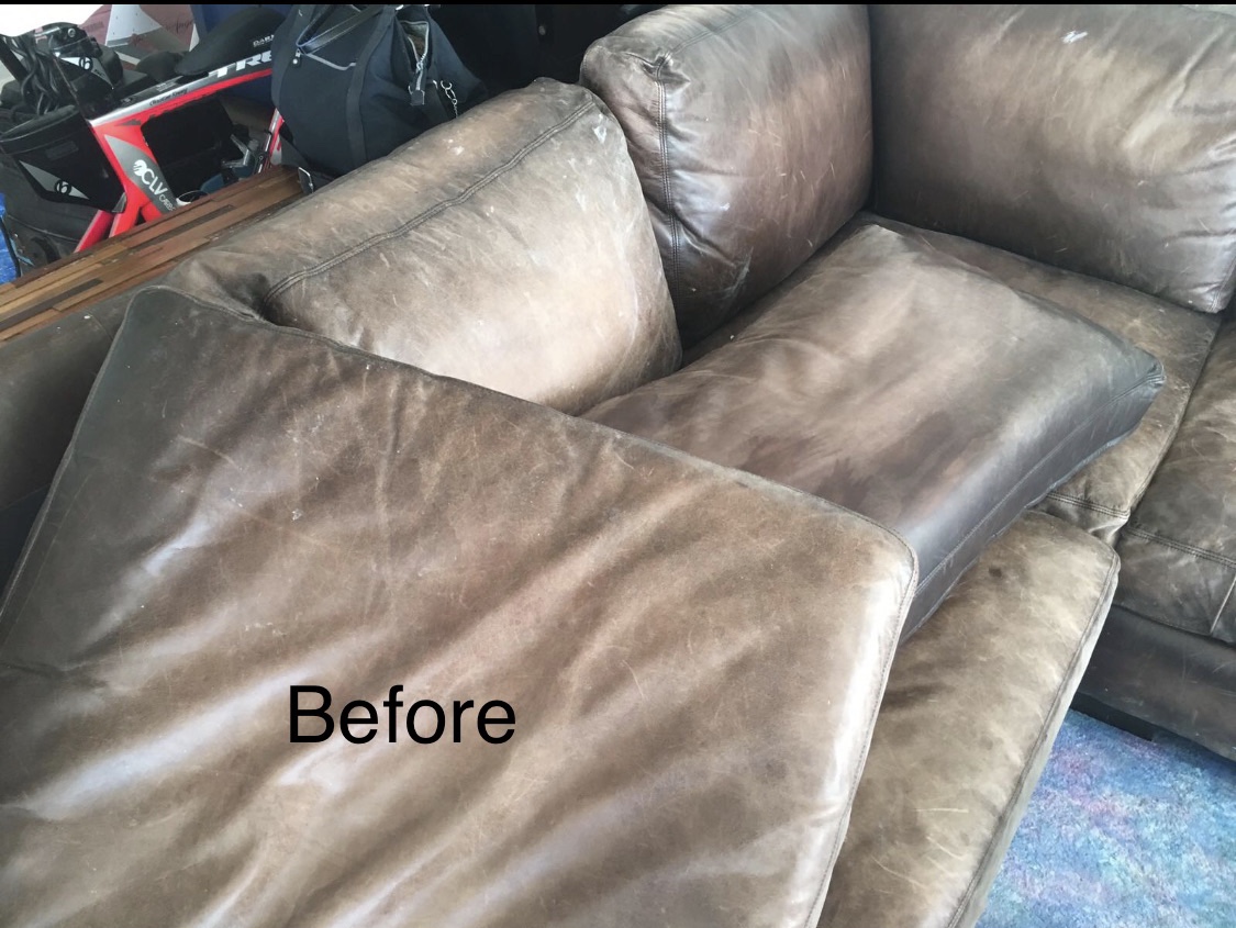 Leather Furniture Cleaning, How To Steam Clean Leather Sofa