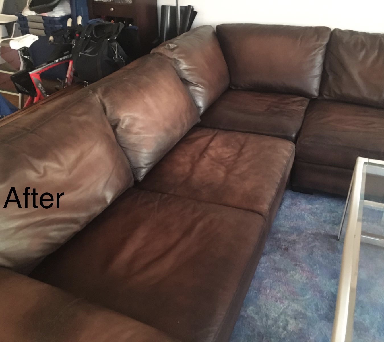 Leather Cleaning Service